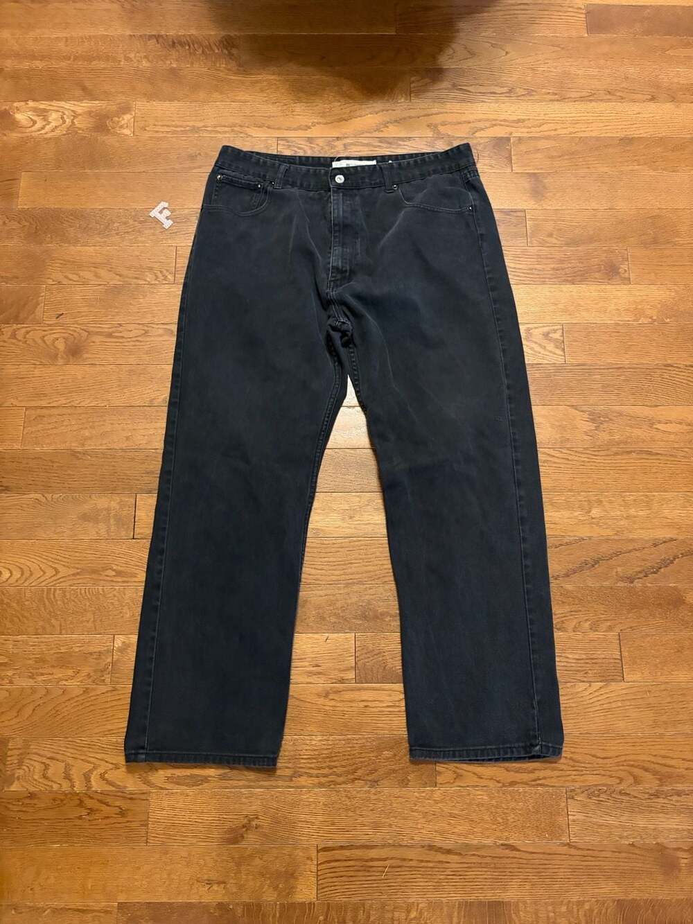 PJ Mark Straight Jeans W40 L34 Black Denim